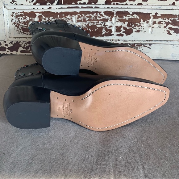 Valentino Garavani Rockstud Cowboy Boots - Picture 6 of 13